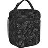 Video Game Controller Insulated Lunch Bag - Reusable Lunch Box - Portable Lunch Tote For Women Men And Kids