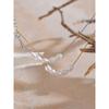 Yhpup Natural Freshwater Pearls Stainless Steel Chain Necklace for Women Waterproof Chic Fashion Collar Jewelry Gift Waterproof