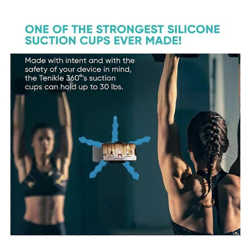 Flexible 5 Tentacles Suction Camera Holder,Suction Grip Octopus-Inspired Stand