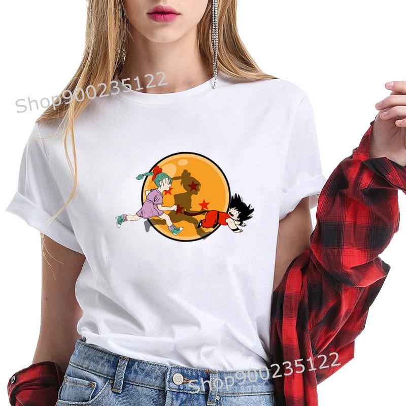 

The Adventure Of Dragon Women T-Shirt Printed Summer Female T-Shirts Anime Short Sleeve Streetwear Tops Tee Graphic Clothing XXXL білий