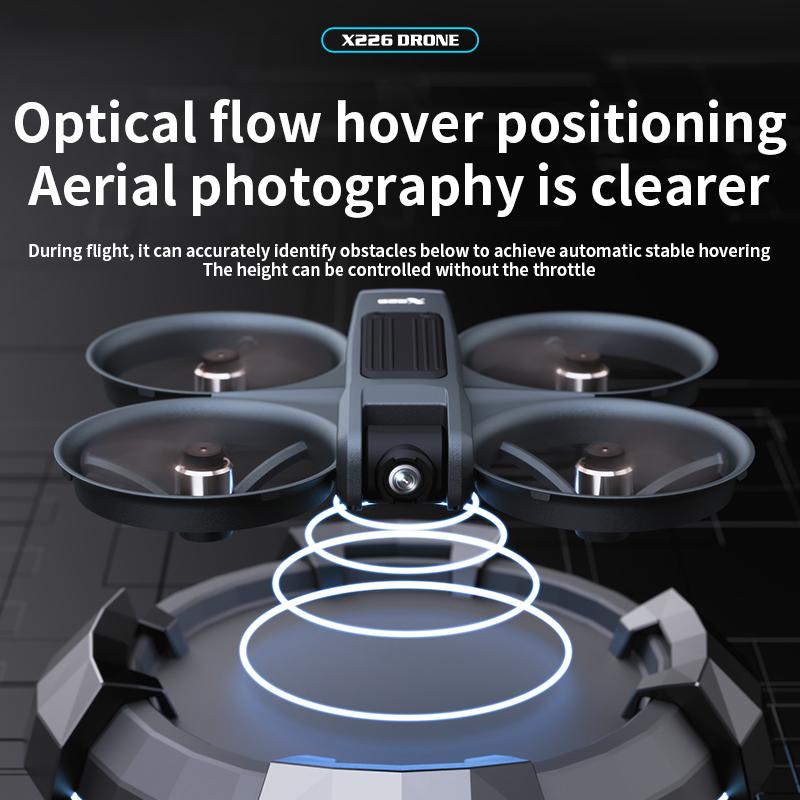 2025 X226 Drone 4K Professional HD Wide Angle Camera 5G WIFI Brushless Motors Quadcopter Height Hold Screen Control FPV Dron Toy
