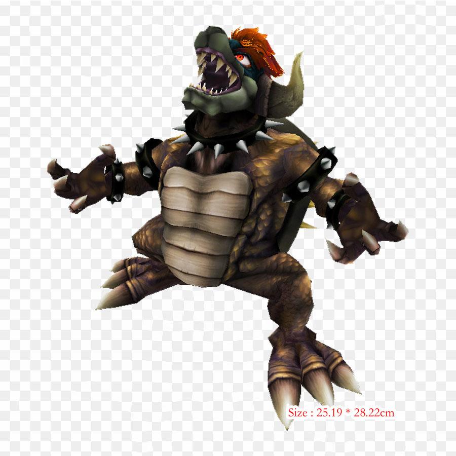 

Bowser Smash Bros Brawl 3D Land Iron on Heat Transfer Печать виниловые нашивки наклейки для одежды DIY аппликации моющиеся нашивки