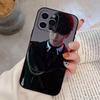 Love D-Deepspac Caleb Phone Case For iPhone 17,16,15,14,13,12,11 Plus,Pro Max,XS,Soft Silicone Black Cover