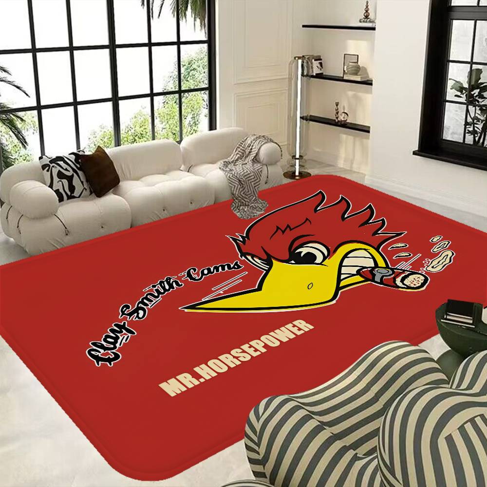 Mr H-Horsepower Clay Smith Room Mats Retro Multiple Choice Living Room Kitchen Rug Non-Slip Welcome Rug