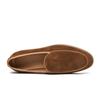 Men's Genuine Suede Leather Loafers, Soft Casual Slip-On Shoes with Non-Slip Sole EU 38-46 Wide Size Available for Business/Dail