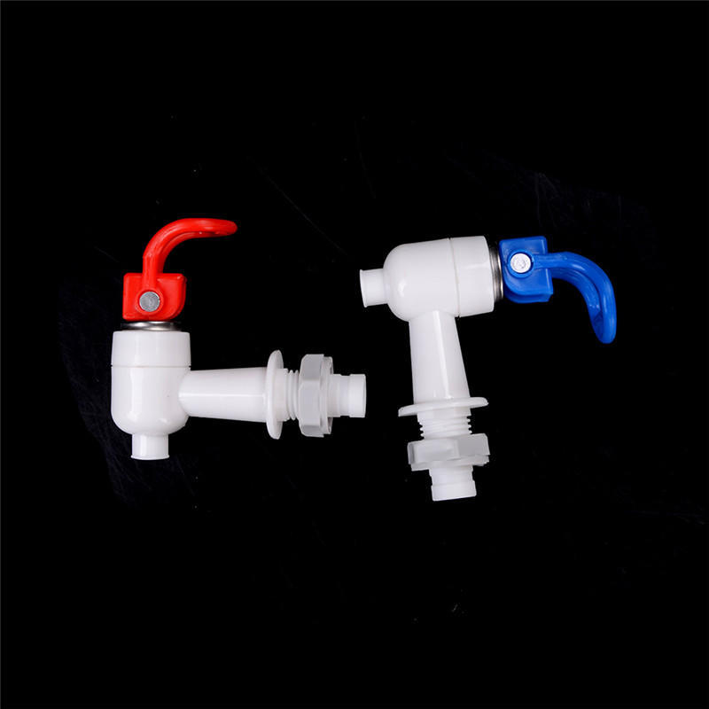 Plastic Water Dispenser Machine Faucet Tap 2Pcs a set Red & Blue High Quality Plastic Water Dispenser Machine Faucet Tap 2Pcs a set Red & Blue High Quality