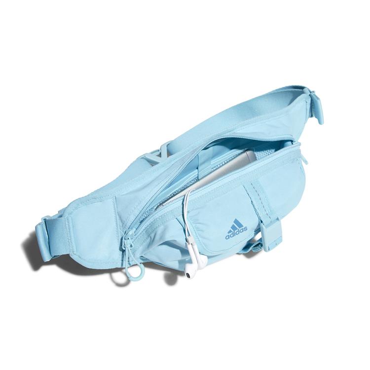 New Adidas Polyamide Crossbody Bag, Sling Bag, Fanny Pack Regular Unisex Light Blue GL8623