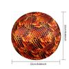 1 Stück Wabenfeuer Größe 5 Fußball Professioneller Spiel-Trainingsfußball Indoor & Outdoor Sportball Leicht Langlebig c6517