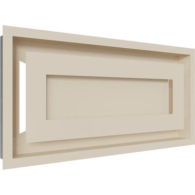 Vent Cover WIND 22x45 Cream