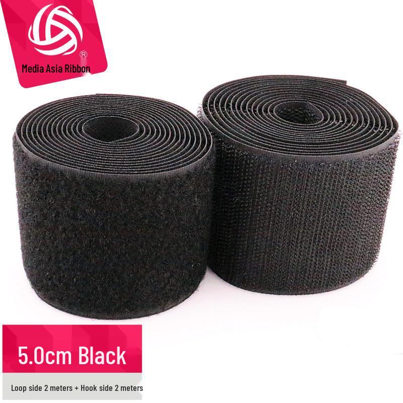 Velcro Double-Sided Adhesive Hook & Loop Fastener Tape for Clothes, Shoes, and Hats - Free Shipping
