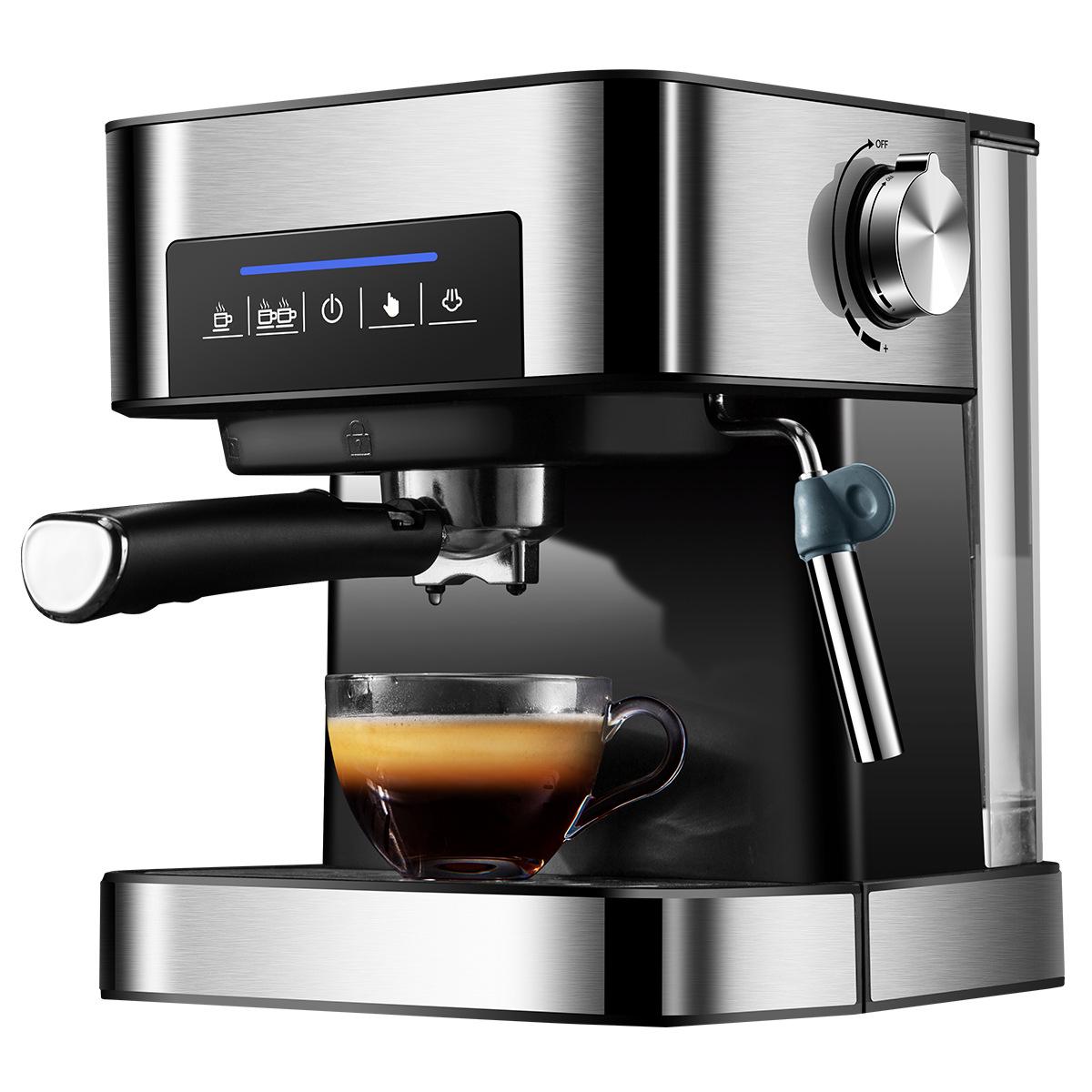 Home & Commercial Italian Semi-Automatic Coffee Machine with Fresh Grinding and Milk Frothing CM6863
