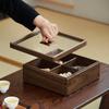 New Chinese Style Solid Wood Snack Box