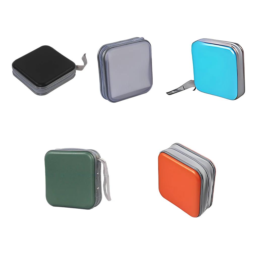 40pcs/Box Disc CD DVD Wallet Storage Organizer Case Boxes Holder CD Sleeve Bag Album Box Cases With Zipper CD Storage Cover