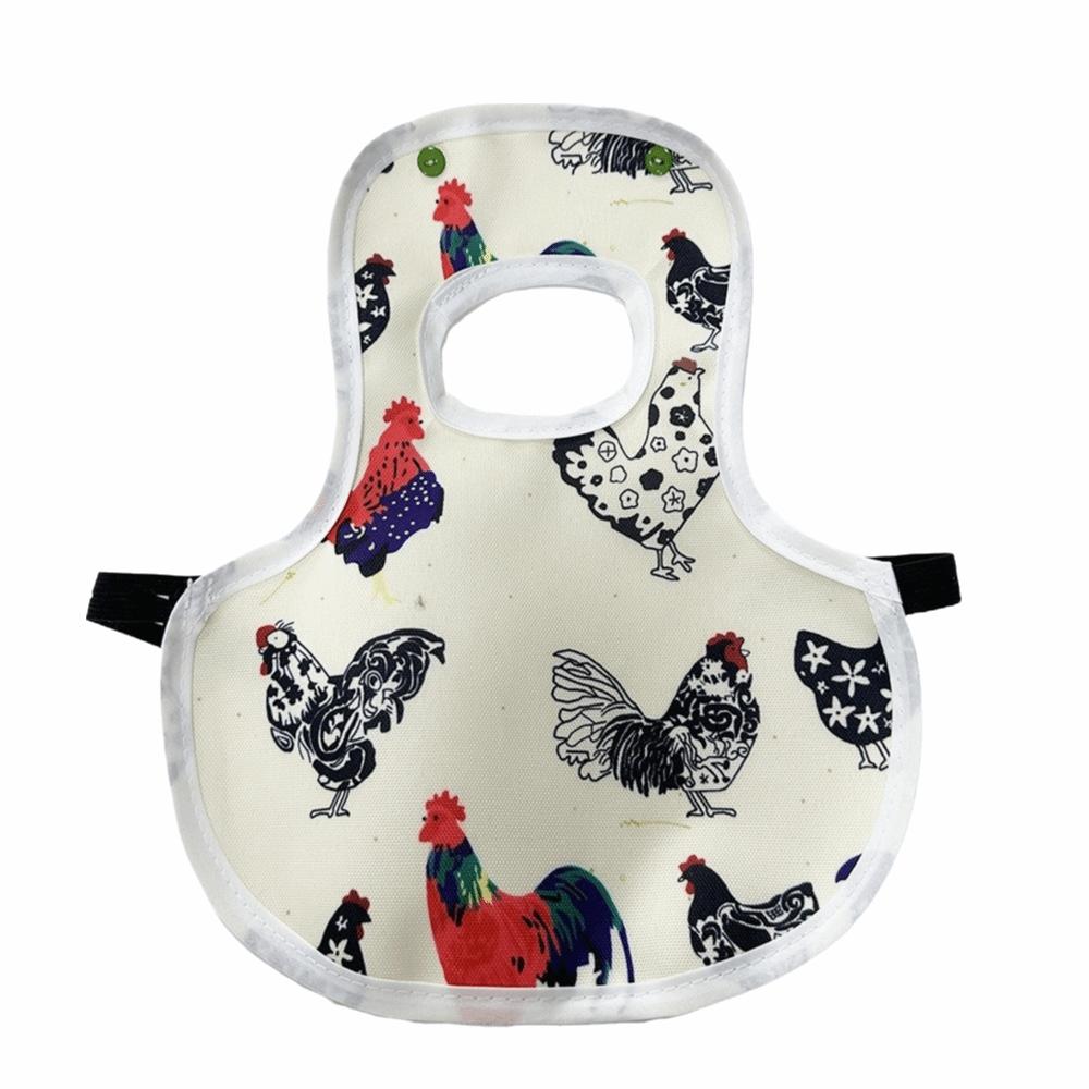 Washable Hen Apron Adjustable Chicken Harness Vest Poultry Back Protector  Chicken Coop
