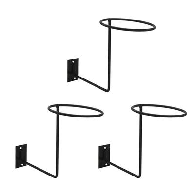 3/ 6pcs Motorcycle Helmet Holder Stand Wall Mounted Hat Holder Stand Heavy Duty Helmet Holder Cowboy Hat Rack Stand Hanger Hook