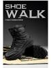 Men's Tactical Breathable Outdoor Combat Boots - Wear-Resistant, Large Size
