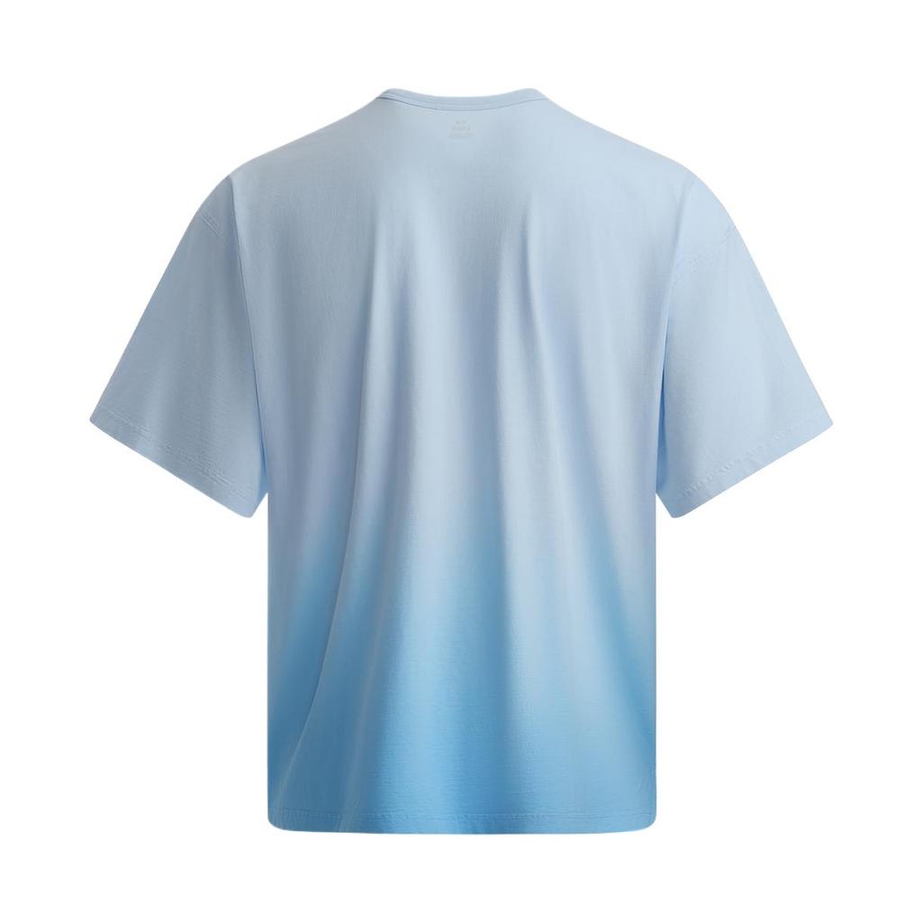 Under Armour Gradient Dopamine Pocket Crew Neck T-Shirt Unisex Tops Sky-Blue 1389363-465