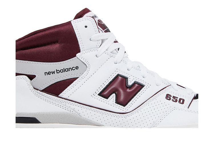 New Balance 650R 'White Burgundy'