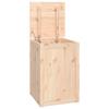 VidaXL Laundry Box 44x44x66 Cm Solid Pine Wood 823564