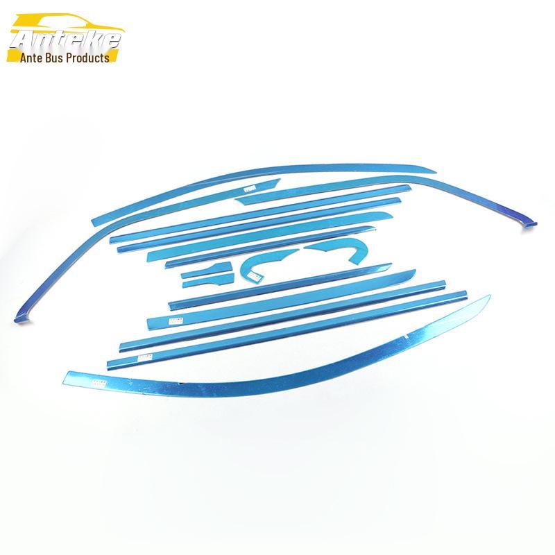Dodge Journey Window Decoration: Stainless Steel Anti-Scratch Door Edge & Glass Trim