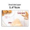POP Display Stand Price Tag Cards for Bread & Cake