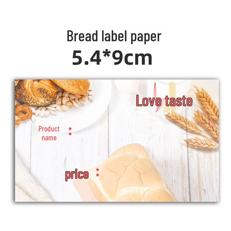 POP Display Stand Price Tag Cards for Bread & Cake