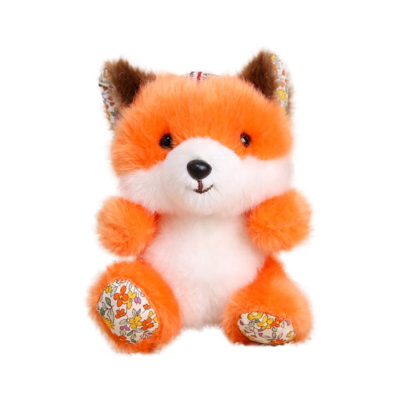 Animal Plush Keychain With Short Pile Fabric For Kids And Adults
