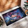 Atletico Madrid Printed Flannel Area Rug Non Slip Soft Polyester Floor Carpet Indoor Decor Mat for Bedroom Living Room Sofa Game Room Home Decoration