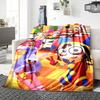 1Pc Digital Circus Party Blanket Soft Throw Blanket For Home Bedroom Bed Sofa Travel Office Solid Christmas Blanket