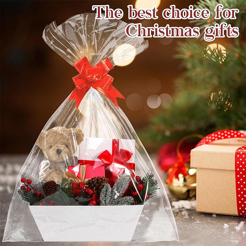 3/5PC Gift Baskets Party Ornament Storage Easter Solid Color Perfect for Accessories Packaging Storage Holiday Gifts 25x17x9cm