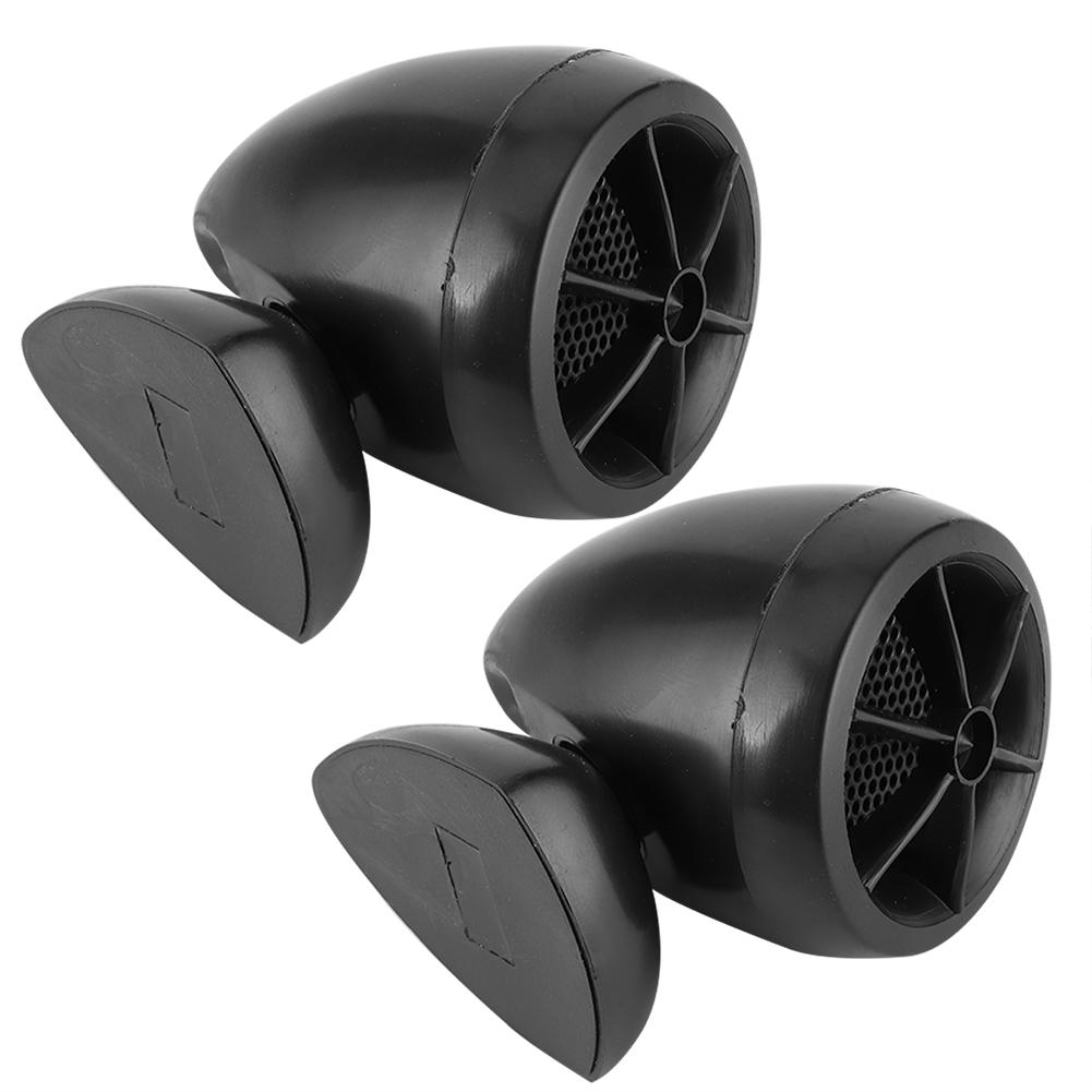 1200W 12V Tweeter Mini Horn Music Dome Loudspeaker for Car Audio SystemBlack
