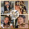 120Pcs Headwear Braiding Beads Multi Style Imitation Wood Bead Accessories  Hair Accessories