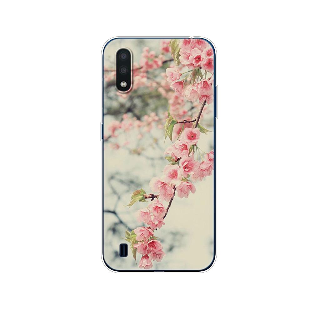 For Samsung M01 Case 5.7" Soft Silicon Tpu Cover For Samsung Galaxy M01 M 01 SM-M015FZBDSER M015 Phone Back Shell Bumper Funda