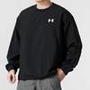 Under Armour American Style Letter Print Crew Neck Training Sweatshirt Men Sweatshirt Black 1387996-001