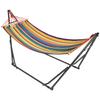 Hammock, 2-in-1, Folding Stand, Clothesline, Steel Frame, 270 X 100 X 94 Cm, Multicolor