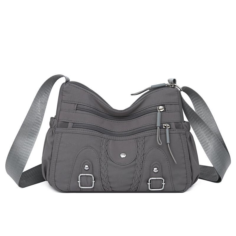 Mehrschichtige Einzelschulter-Weichseiten-Hochwertige Crossbody-Tasche mit Exquisiter Textur