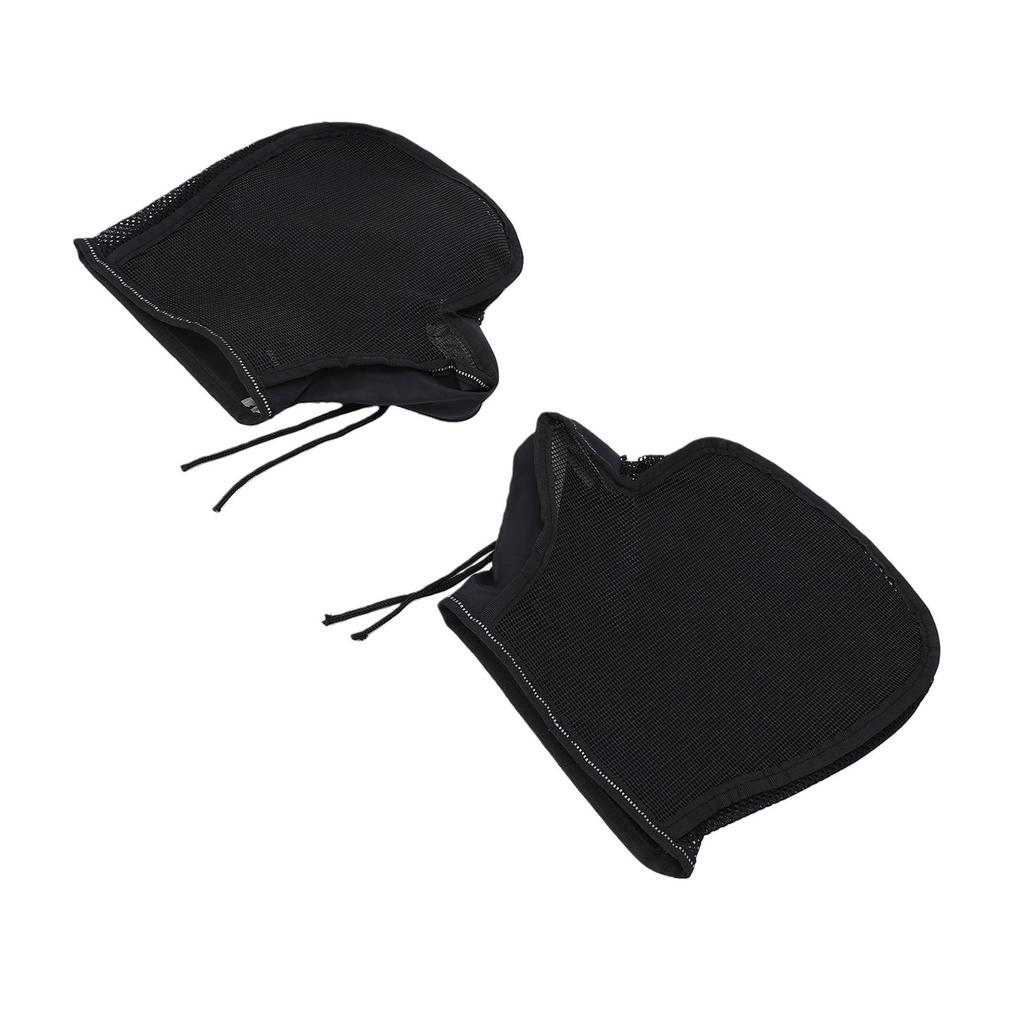 Summer Motorcycle Handlebar Muffs Sun Protection Breathable Mesh Riding Gloves for Electric Bikes Scooter