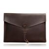 Genuine Leather A4 Document Bag, Cow File Bag, Crazy Horse Leather Official Document Bag, Simple and Casual Document Bag