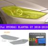 For HYUNNDAI ELANTRA GT 2016- Car Exterior Headlight Anti-scratch Front Lamp Tint TPU Protective Film Cover Accessories Sticker