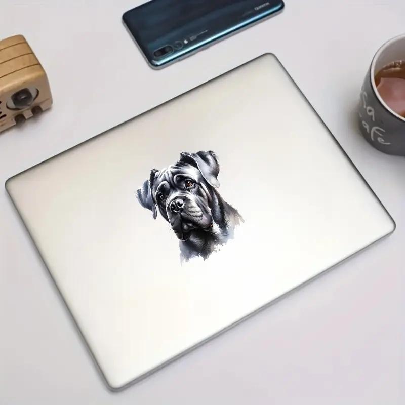 Cane Corso Dog Self-Adhesive Vinyl Decal, Used for Car Windows, Bumper, Laptops, Waterproof Exterior Car Accessories