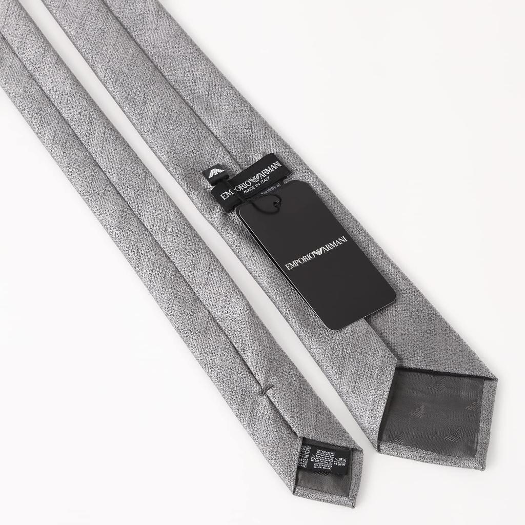 EMPORIO ARMANI Tie EA01 Gray (EA01-36 PH008-00041) [Used]