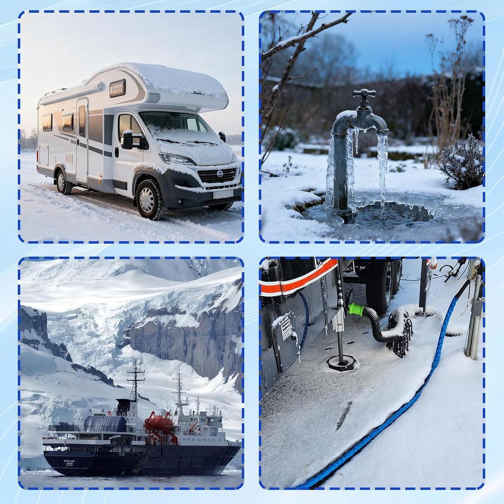 Upgraded RV Winterize Blowout Adapter With Oil Pressure Gauge Brass Sprinkler Water Blow Out Winterization Plug Winterizing Kit For Camper Boat