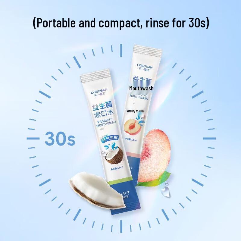 LYISOSAN Probiotic Strip Mouthwash