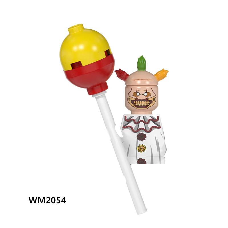 Halloween Horror Movie Series The Shining Silent Hill Building Blocks Bricks Mythic Pyramid Head Action Figures Kids Toys