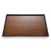 Clear Stream Wood Grain Tray Tochigi Lacquerware Made In Japan J-kitchens 4-shaku (1.4 Ft) Long, (Tray/Tray) Wood, Non-Slip, 42.4cm, (ABS Resin),