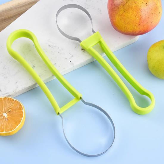 Edelstahl Fruchtkugelausstecher 4-in-1 Melonenkugelausstecher Schnitzwerkzeuge für Wassermelone Cantaloupe Spülmaschinenfest Küchenhelfer