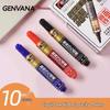 Jin Wan Nian Large-Capacity Press-activated Black Oil-based Marker with Thick Tip