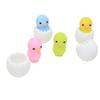 Tool Cartoon Learning Supplies Stationery Eggshell Eraser Chicken Baby Eraser Chicken Egg Erasers