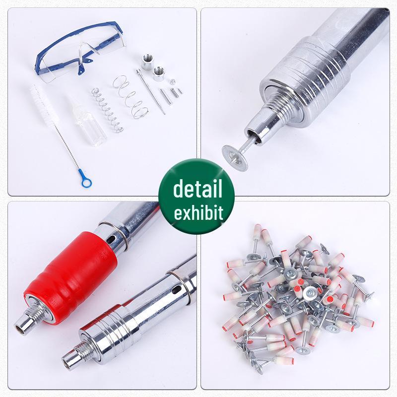 Silent Ceiling Mini Nail Gun for Home Installation