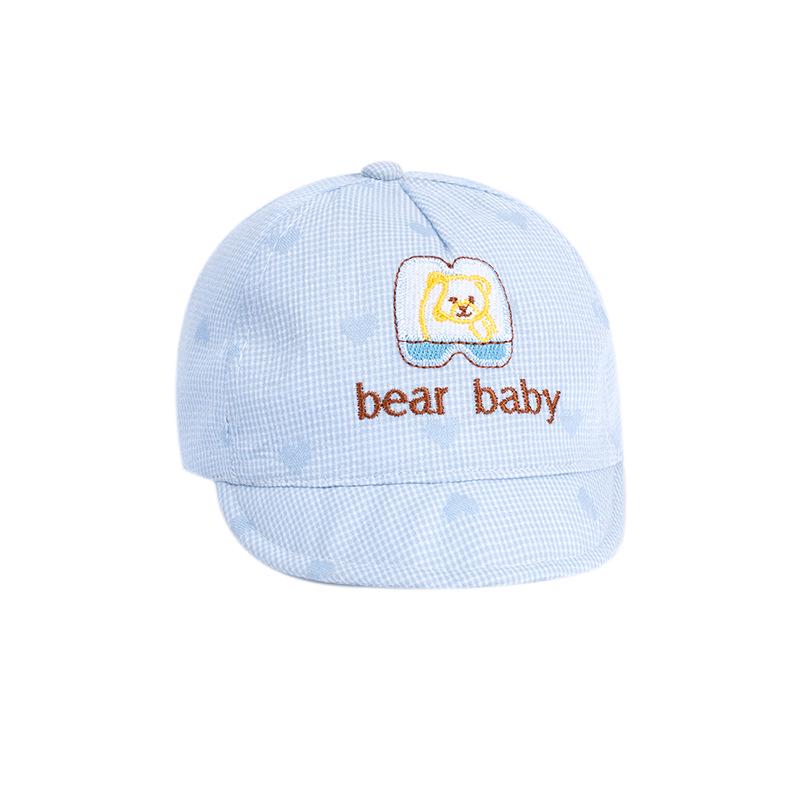 Adorable Bear Soft-Brim Sun Hat for Baby Boys & Girls